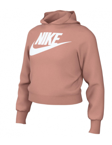 Nike Î Î±Î¹Î´Î¹ÎºÏŒ Î¦Î¿ÏÏ„ÎµÏ Cropped Î¼Îµ ÎšÎ¿Ï…ÎºÎ¿ÏÎ»Î± Î¡Î¿Î¶ DC7210-824